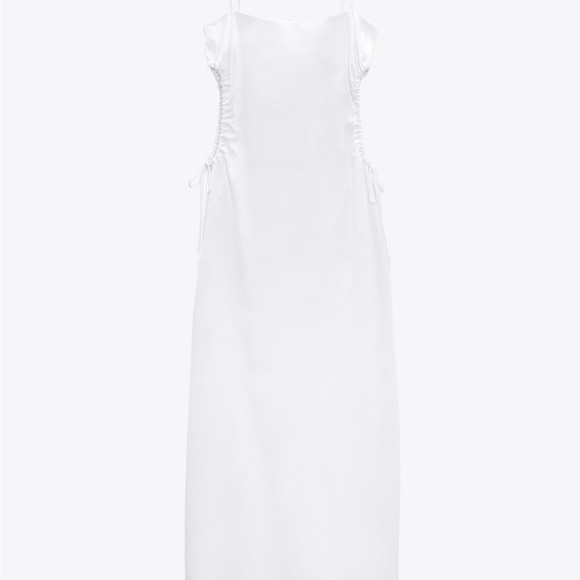 Zara white cutout midi dress - Picture 5 of 9